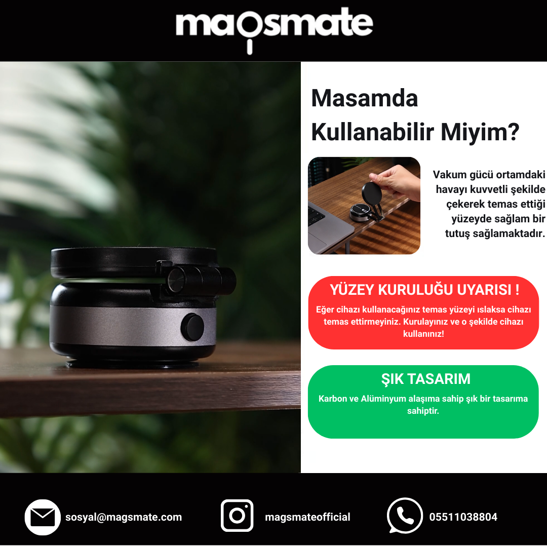 Magsmate™ MagVacuum Pro Holder